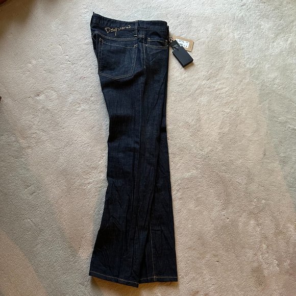 NWT Made in Italy DSQUARED2 Dark Rinse Wash SLIM JEANS Size 46 EUR | 30 US - Picture 4 of 10